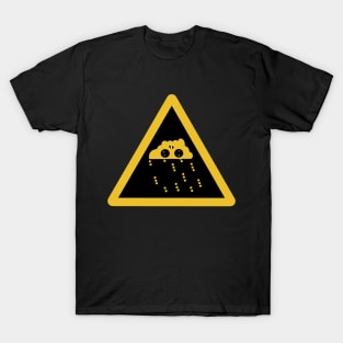 Dope Slluks mask raining with tears signage design T-Shirt